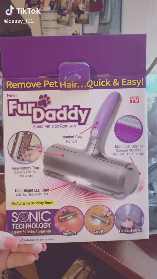 FurClean Sonic™ – Removedor Reutilizable de Pelo de Mascotas